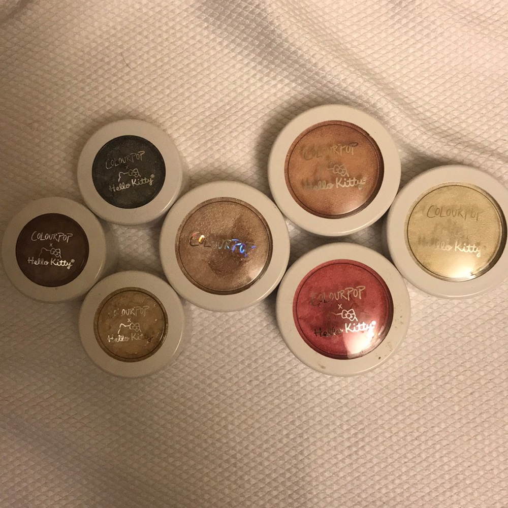 ColourPop Hello Kitty creme shadows